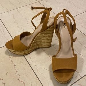 Worn once - Aldo wedges